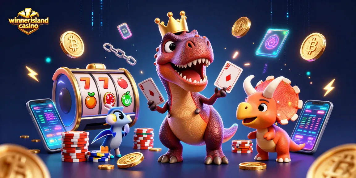 Experience exciting gameplay at winnerisland casino with animated characters shuffling cards and stacking chips.